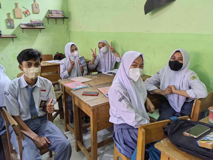 Peserta didik sedang berdiskusi/Dok Pribadi