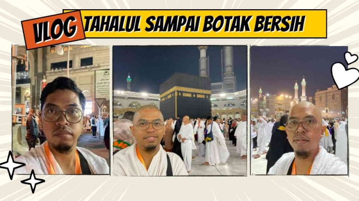 Tahalul di sekitar Masjidil Haram - dok.pribadi