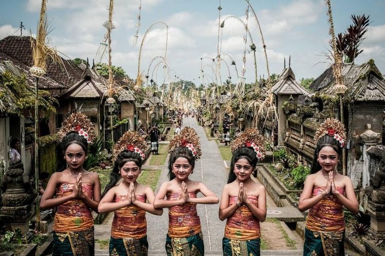 Keindahan Desa Wisata Penglipuran di Bangli, Bali.(Dok. Kemenparekraf via Kompas.com)