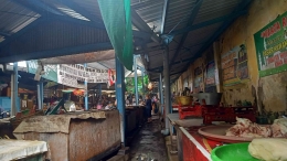 Suasana di Pasar Kawak Madiun, 23/3/2023. Foto dokumentasi pribadi