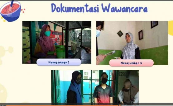 Dokumentasi Wawancara Proyek Laju Reaksi (Dokpri)