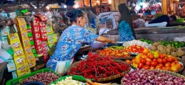 pendagang cabai Pasar Rawa badak, Jakarta (23/03/23)