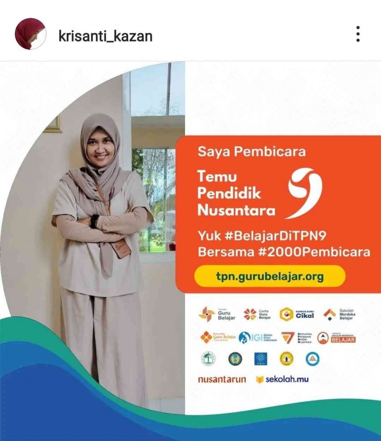 Temu Pendidik Nusantara 9 (Dokpri)