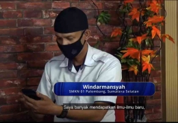 Windarmansyah, Guru SMKN 01 Palembang  yang memanfatkan Platform Merdeka Mengajar I Sumber foto :  Channel Youtube PPG GTK Kemendikbud RI