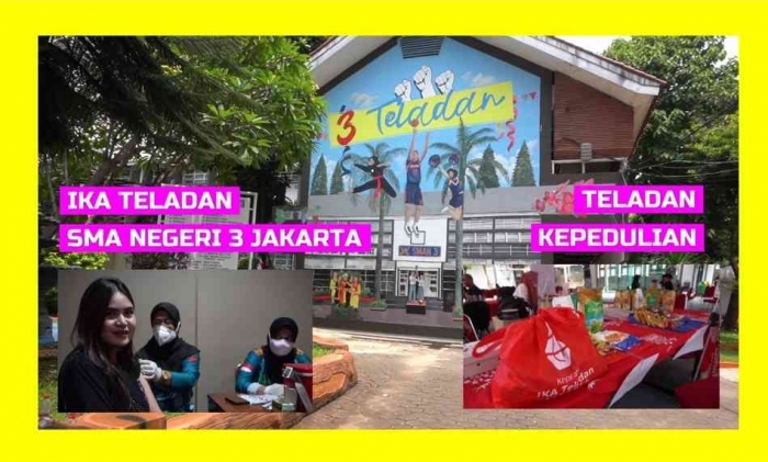 SMA 3 Jakarta, Teladan Kepedulian. Foto: Isson Khairul