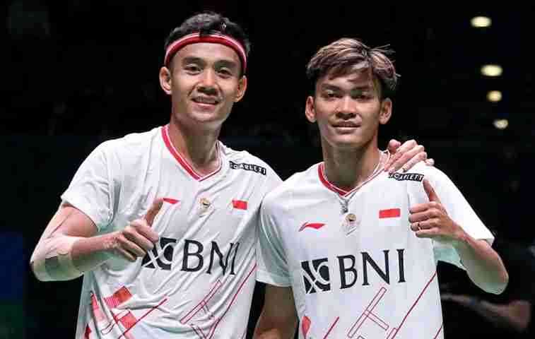 Lima wakil Indonesia bertahan di perempatfinal Swiss Open 2023 (Foto Facebook.com/Badminton Indonesia) 