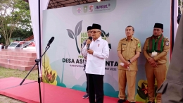 Foto: Wapres RI Ma'ruf Amin saat konferensi pers impor barang bekas di Riau/dok.ist