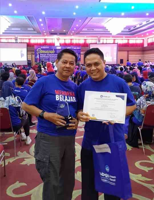 Meraih penghargaan dari BBGP Jawa Barat