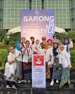 Kampanye Sarong is My New Style bersama PPBN Community, dokpri:@PPBN