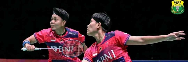Apriyani/Fadia jadi tumpuan (Foto Facebook.com/Badminton Indonesia) 