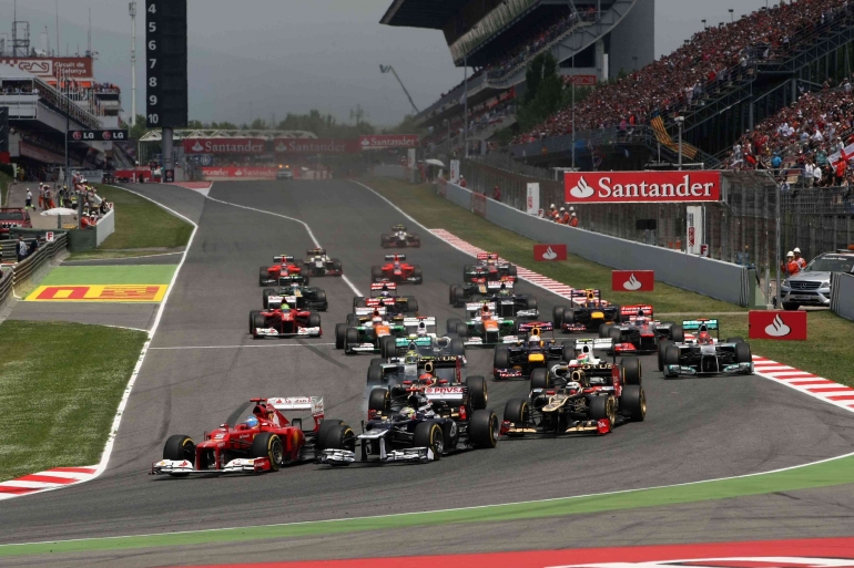 GP Spanyol 2012, musim 2012 dimana 7 Driver menjuarai 7 balapan pertama di awal musim (williamsf1.com).