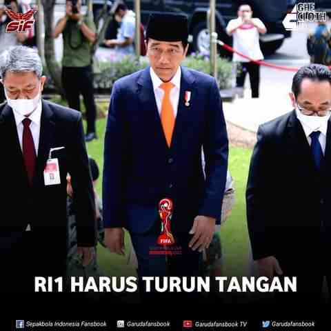 Presiden Jokowi, sumber gambar dari Facebook/Sepakbola Indonesia Fansbook 