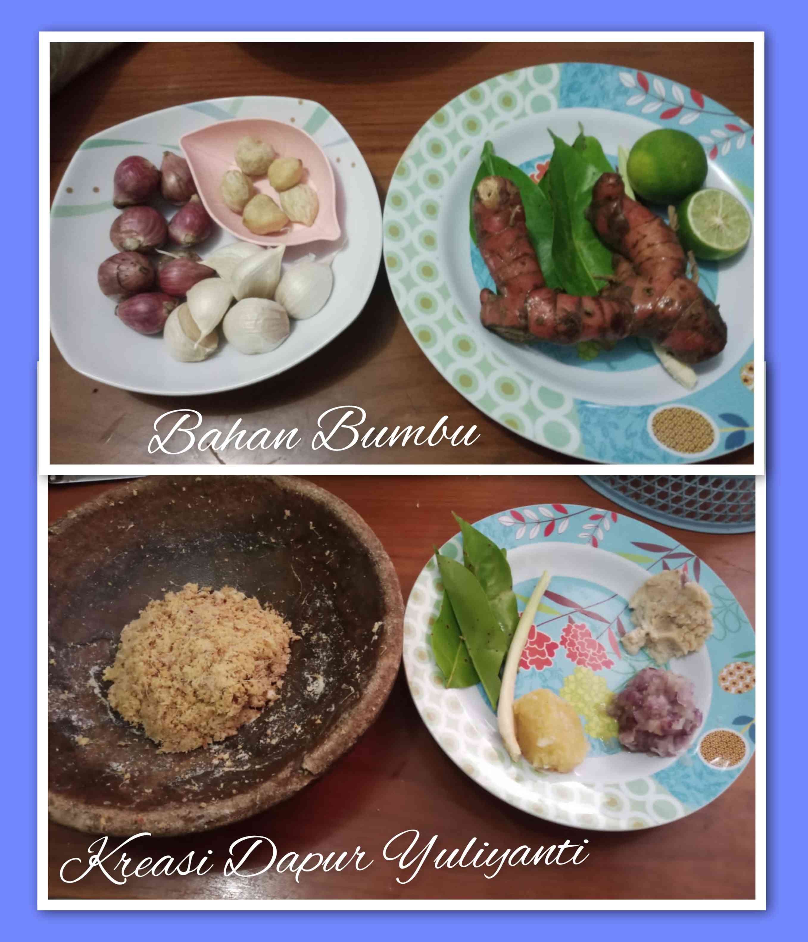 Bahan bumbu rempah, dokpri Yuliyanti