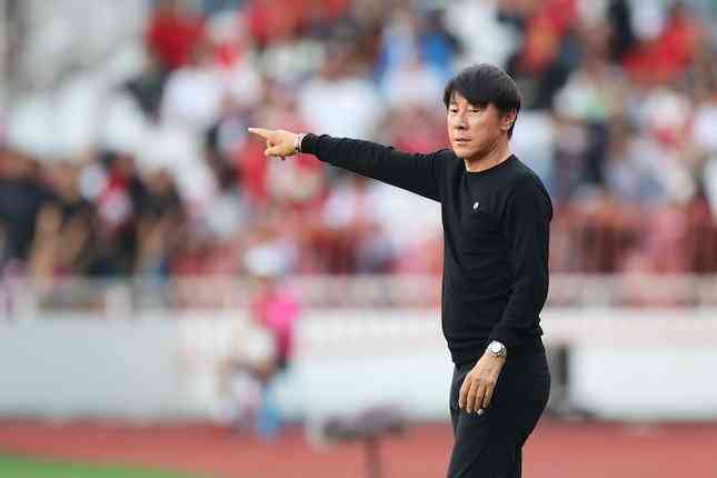 Shin Tae-yong membawa anak asuhnya menang 3-1 atas Burundi. (sumber: bolanet.com)                  