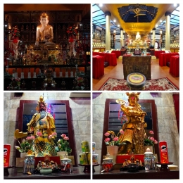 Suasana tempat peribadatan umat Buddha (Dok. Pribadi)