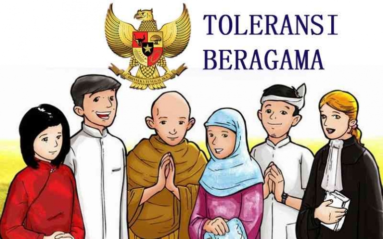 Ilustrasi toleransi beragama. Sumber: www.klikwarta.com