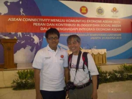 Kaka mengikuti  kegiatan ASEAN Connectivity bersama Kompasiana. Dokumen pribadi.