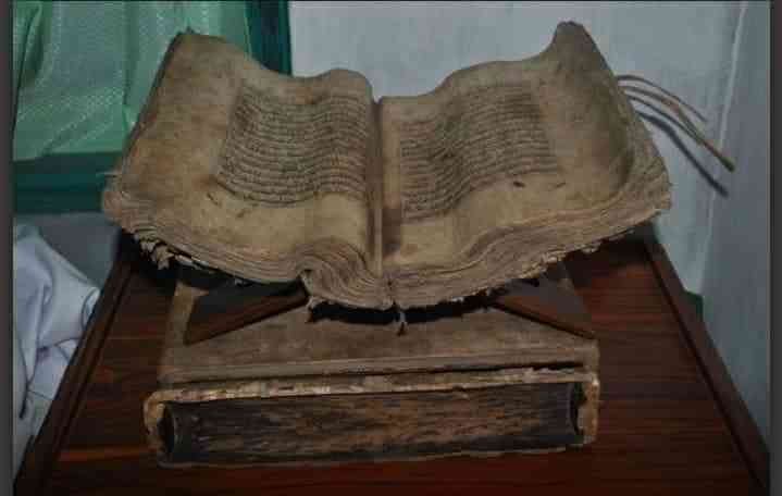 Gbr. Al Qur'an Tua di Desa Alor Besar (dokumen pribadi)