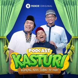 Rekomendasi podcast noice - Kasturi  Source: noice