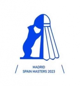 Logo Madrid Spain Masters 2023 (Foto: Dok BWF/PBSI)