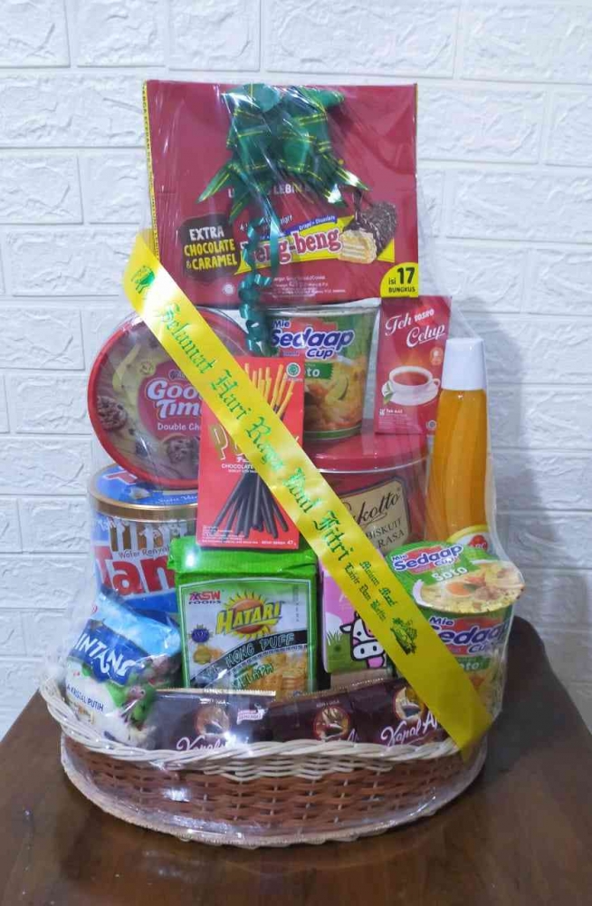 Parcel Lebaran simbol kasih sayang  antar manusia (dokpri/et's)