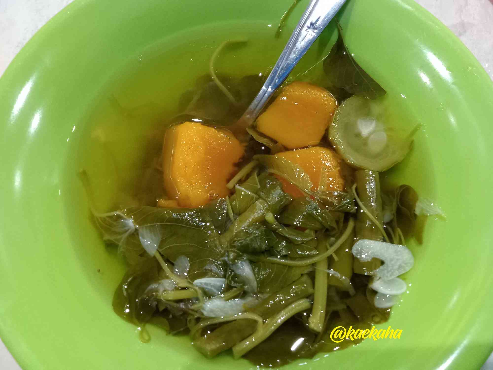 Sayur Bening Waluh | @kaekaha