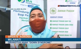 Milawati, orang tua anak Down Syndrome I Sumber Foto: Kompas TV