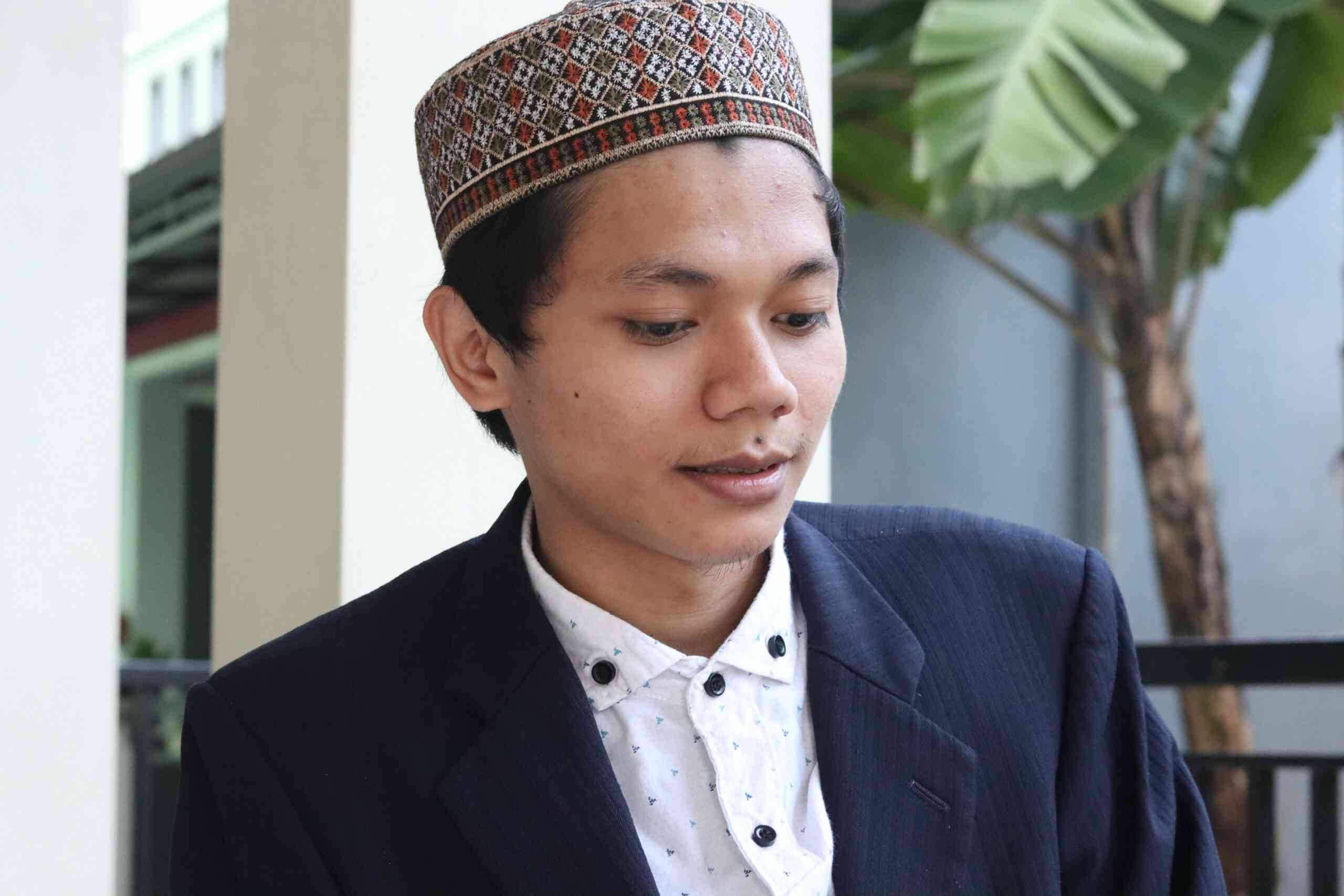 Alif Abdul Baqi mahasiswa STMIK Antar Bangsa. Dokpri