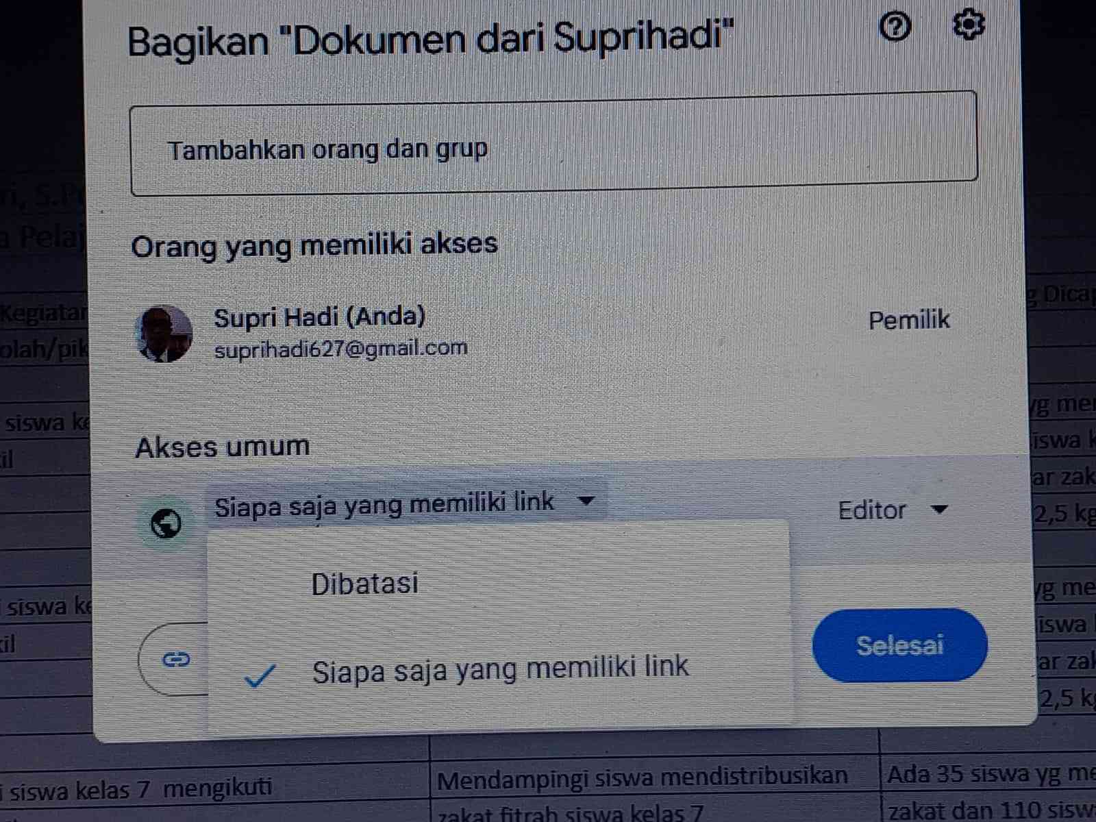 Tangkapan layar (dokpri)