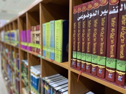 Perpustakaan masjid di Islamic center samarinda (Dokumen pribadi : Riduannor/Istimewa)