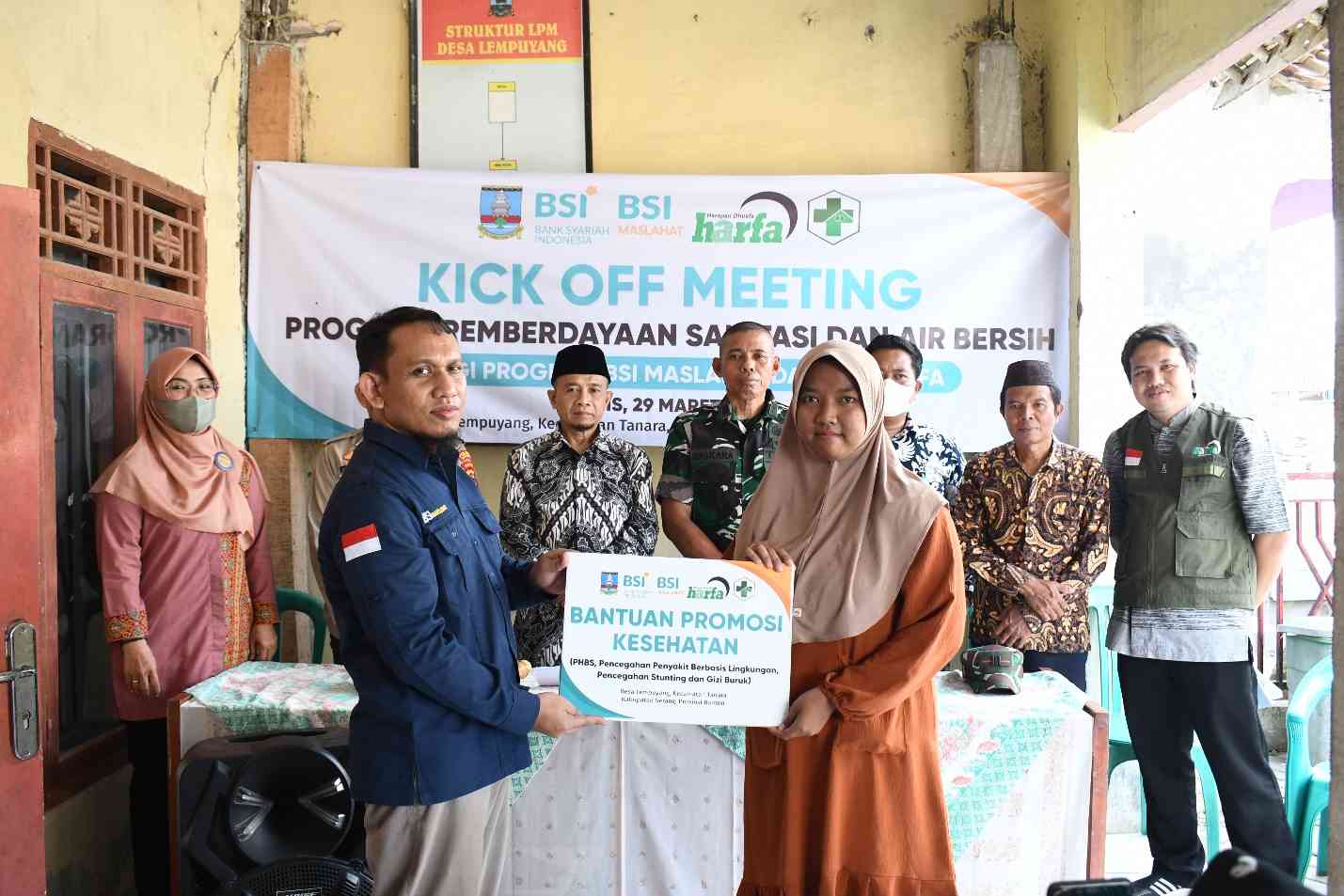 BSI Maslahat Dan LAZ Harfa Luncurkan Program Pemberdayaan Sanitasi ...