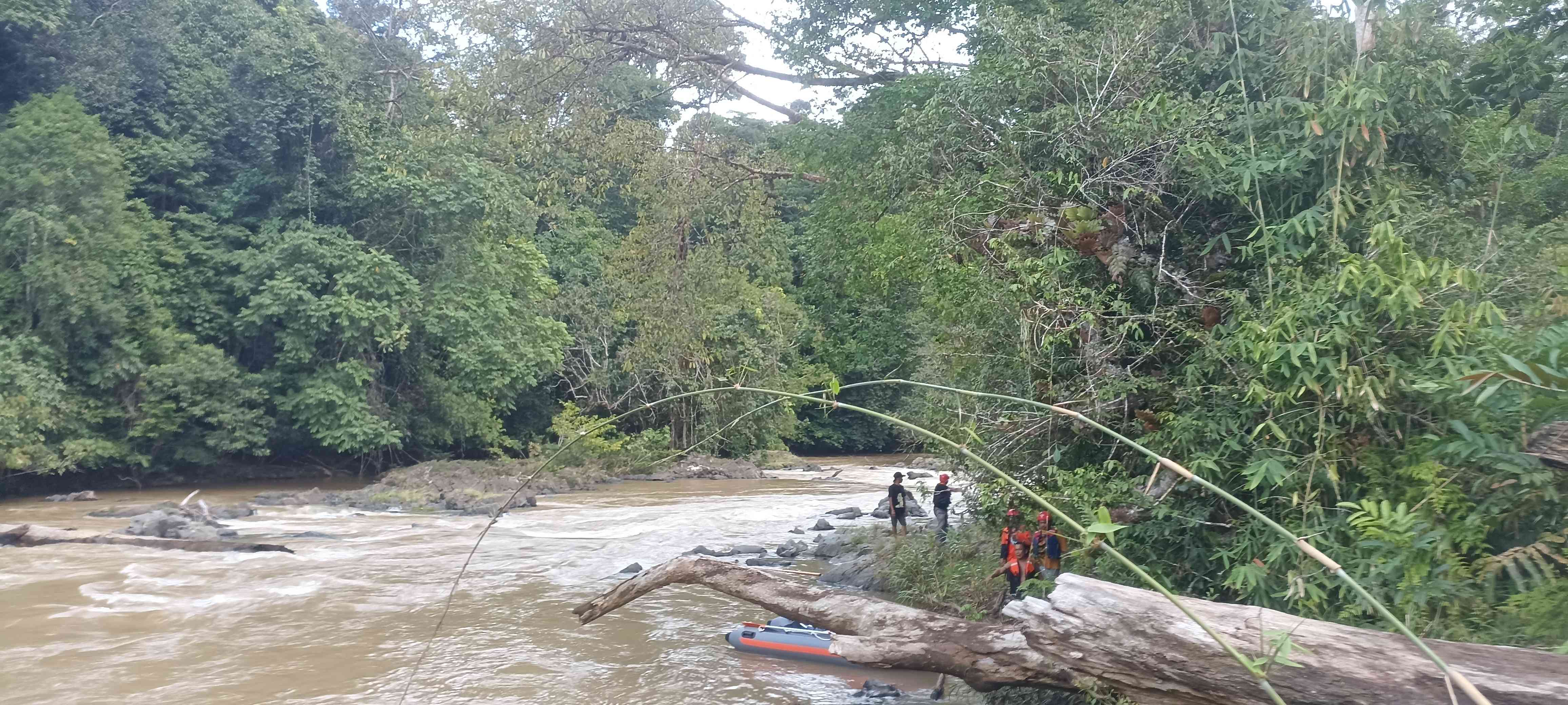 sungai Batang Kawa di Kalimantan foto: Arai Amelya