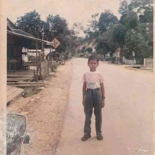Suasana Kampungku di tahun 1984 saat masih kecil ( Dokumen pribadi : Riduannor/Istimewa)
