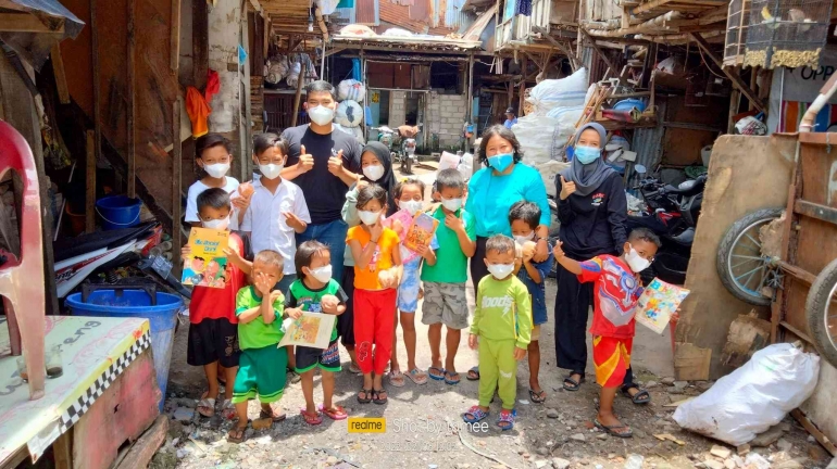 Kegiatan sosial bersama anak-anak Jawa di TPA Monang-maning - Denpasar | Dok pribadi