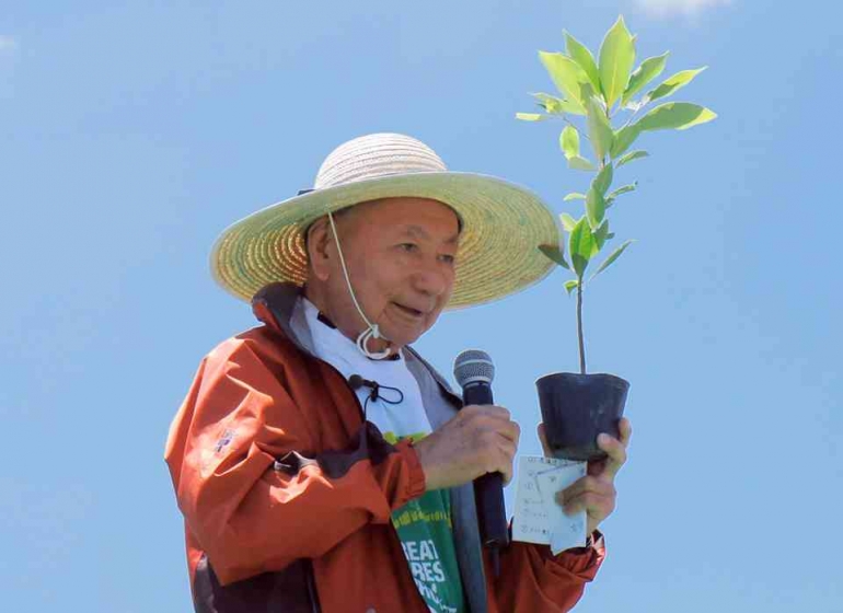 Akira Miyawaki | From: https://www.afforestt.com/story