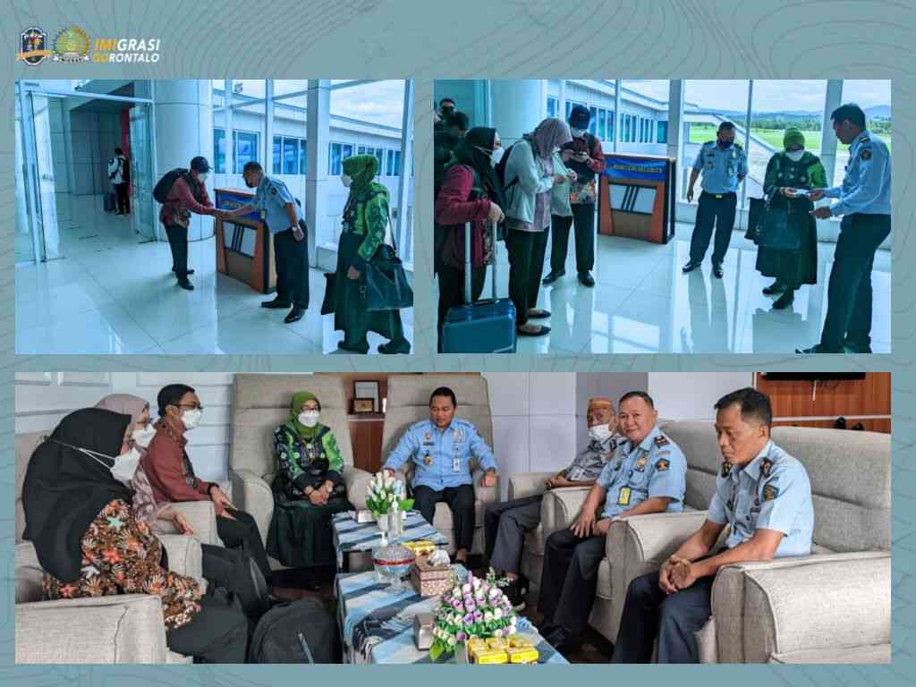 Kepala Kantor Wilayah Kemenkumham Gorontalo Bersama Kepala Kantor ...