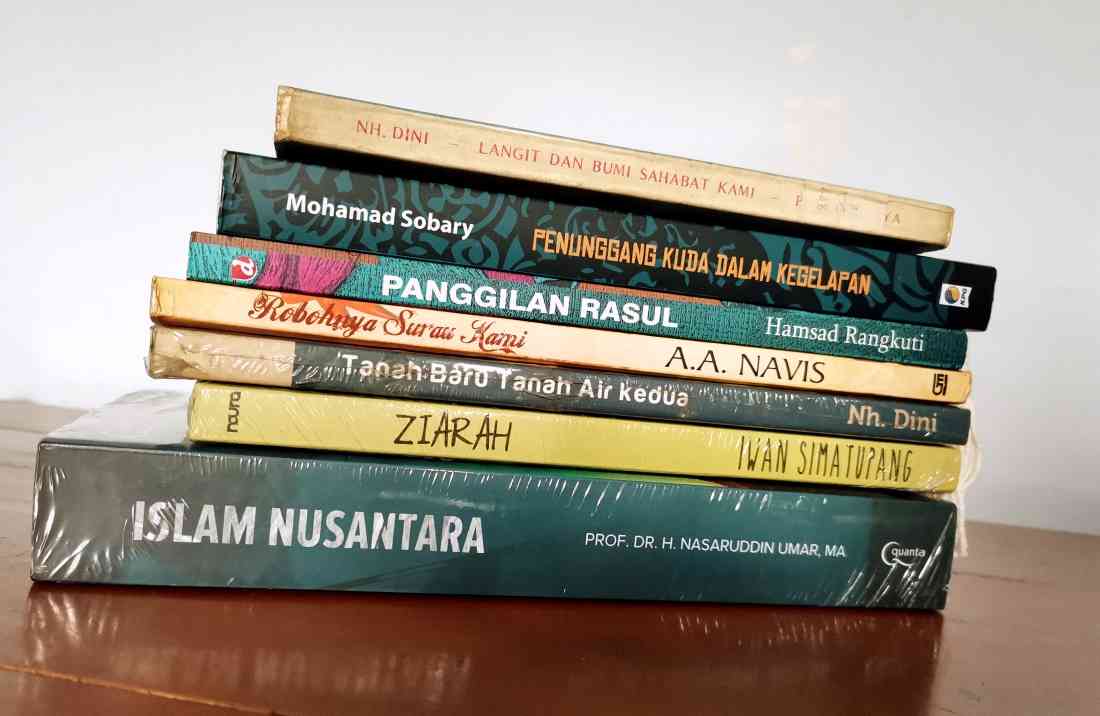 Buku-buku bacaan untuk Ramadan tahun ini (dok.pribadi).