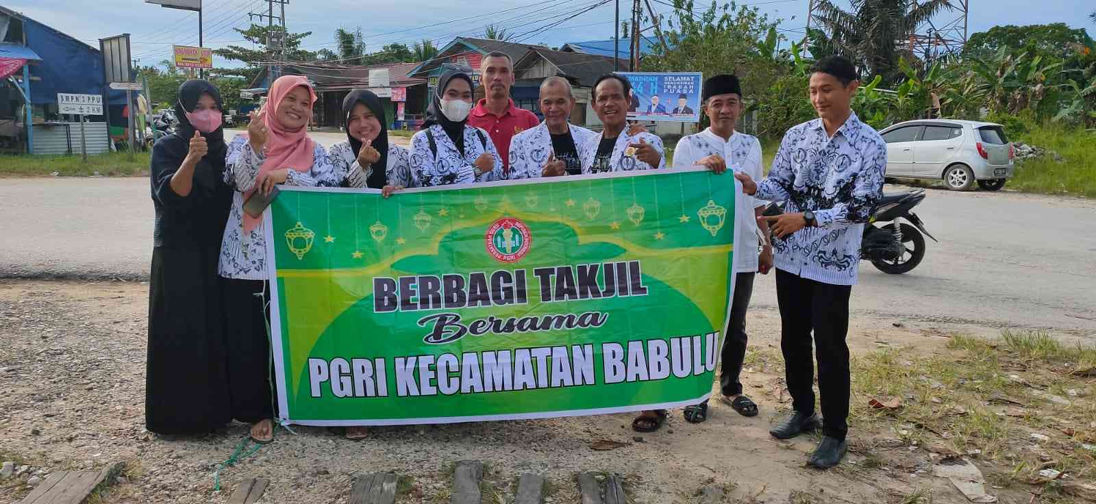 Dokpri_PGRI Cabang Kec. Babulu, Tetaplah berbuat baik untuk semuanya