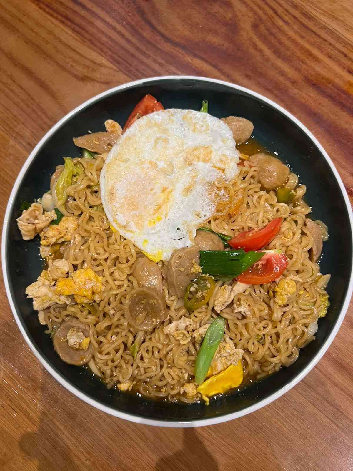 Mie nyemek bisa menjadi menu pilihan menemani Sahur di bulan Ramadan: foto dokumen pribadi