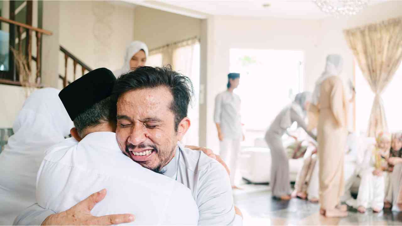 Ilustrasi suasana lebaran. Sumber foto: stock foto Canva 