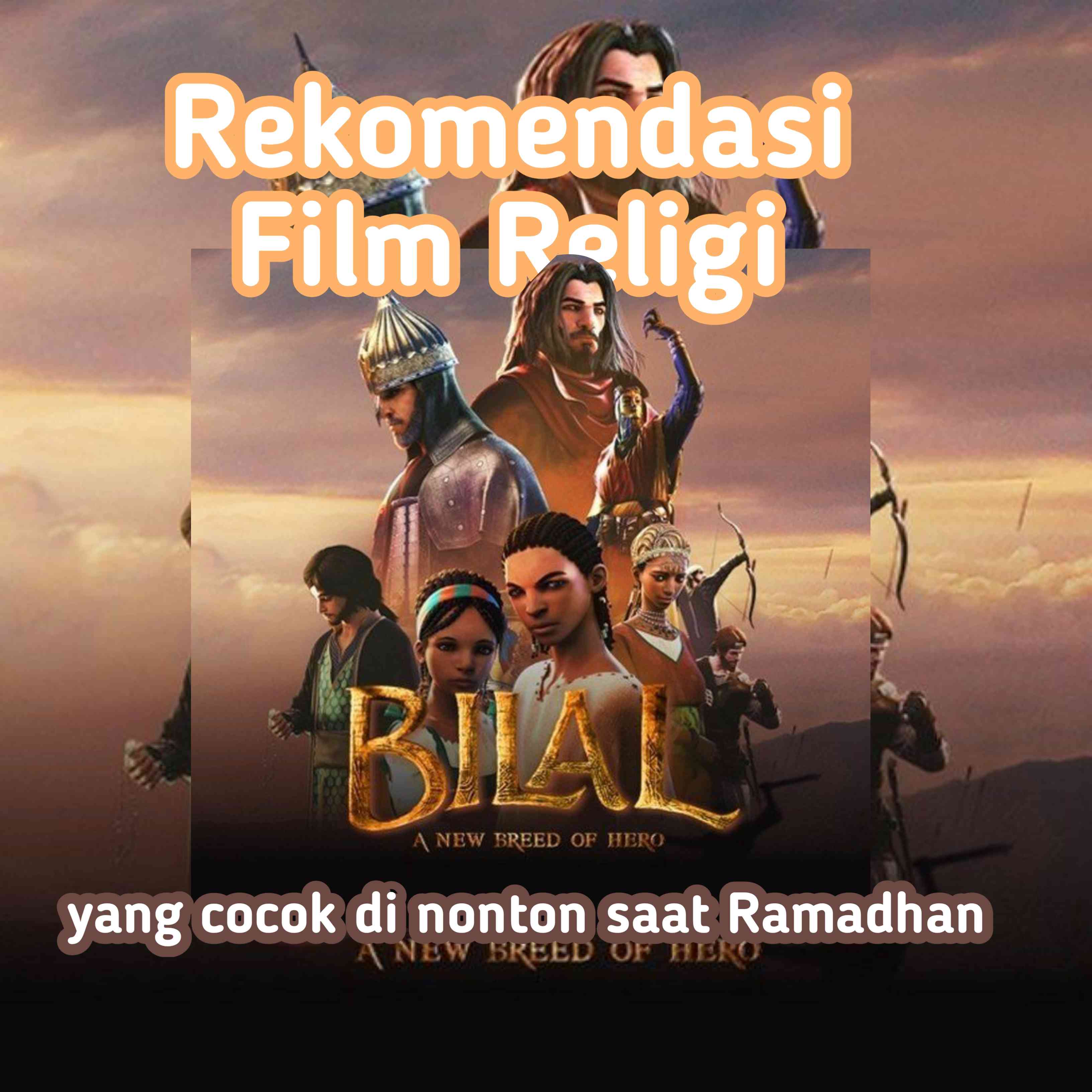 Film Religi_Bilal Bin Rabbah_Animation_sumber: boomplay.com, diolah pribadi