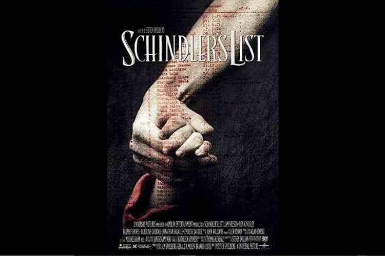 Schindler's list: Imdb.com via Kompas.com