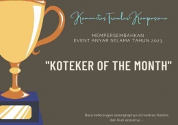 Koteker of the month edisi April 2023 (dok.Koteka)
