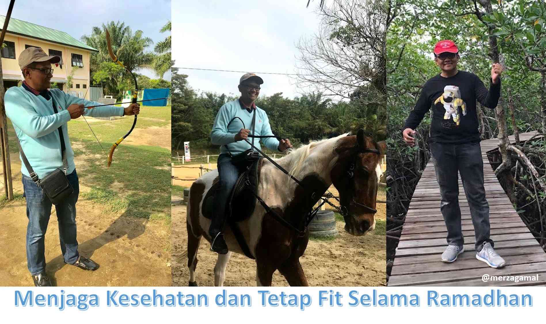 Image: Menjaga kesehatan dan tetap fit selama Ramadhan. (Photo by Merza Gamal)