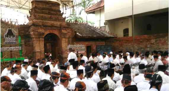 Pengajian malam 1 Muharram. Foto : Pribadi.