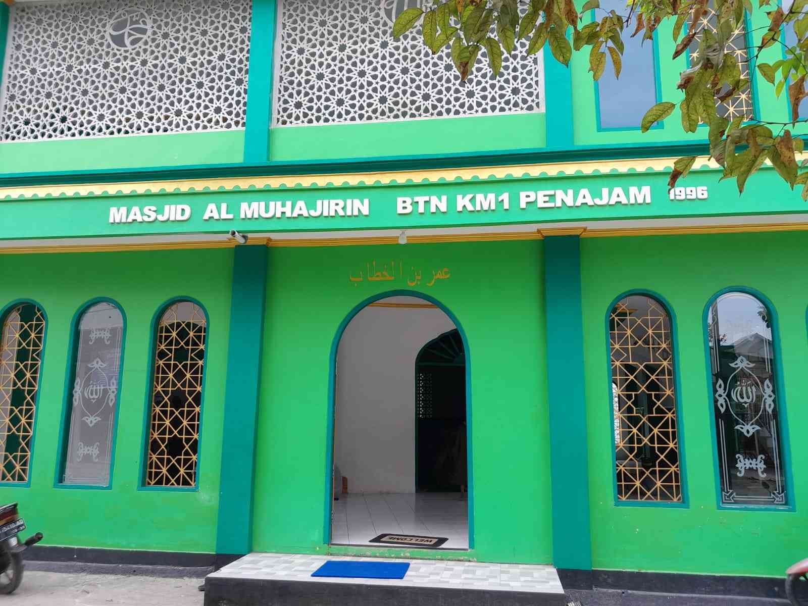 Masjid Al Muhajirin Perumahan Penajam Indah Lestari, PPU, Kaltim (dokpri) 