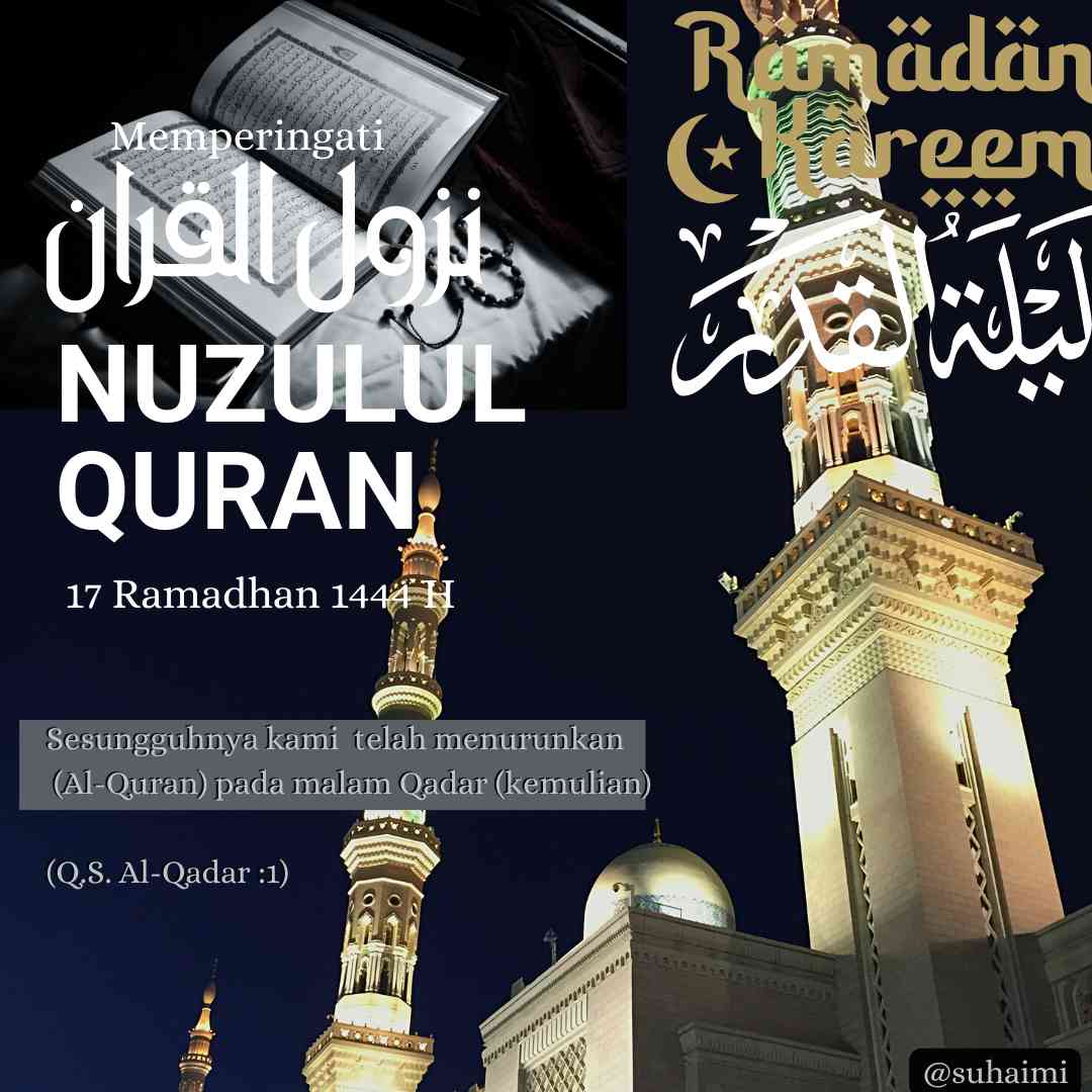 Peringatan Nuzulul Qur'an 1444H (by Suhaimi)