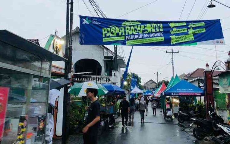 Pasar Ramadan Gowok. (Foto: Dokumentasi Pribadi)