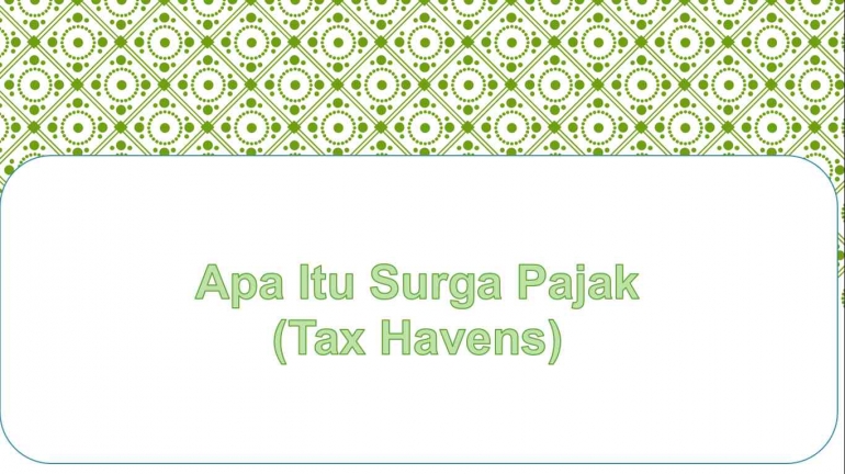 tax havens/dokpri