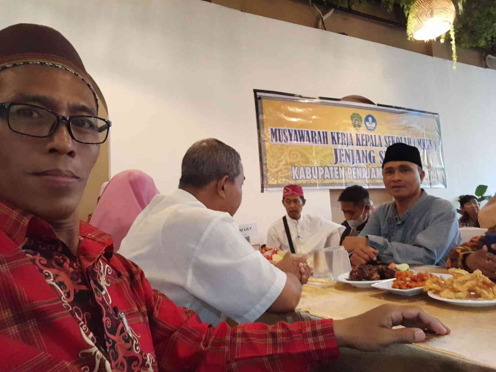 Jelang waktu memberi sambutan (dokpri)